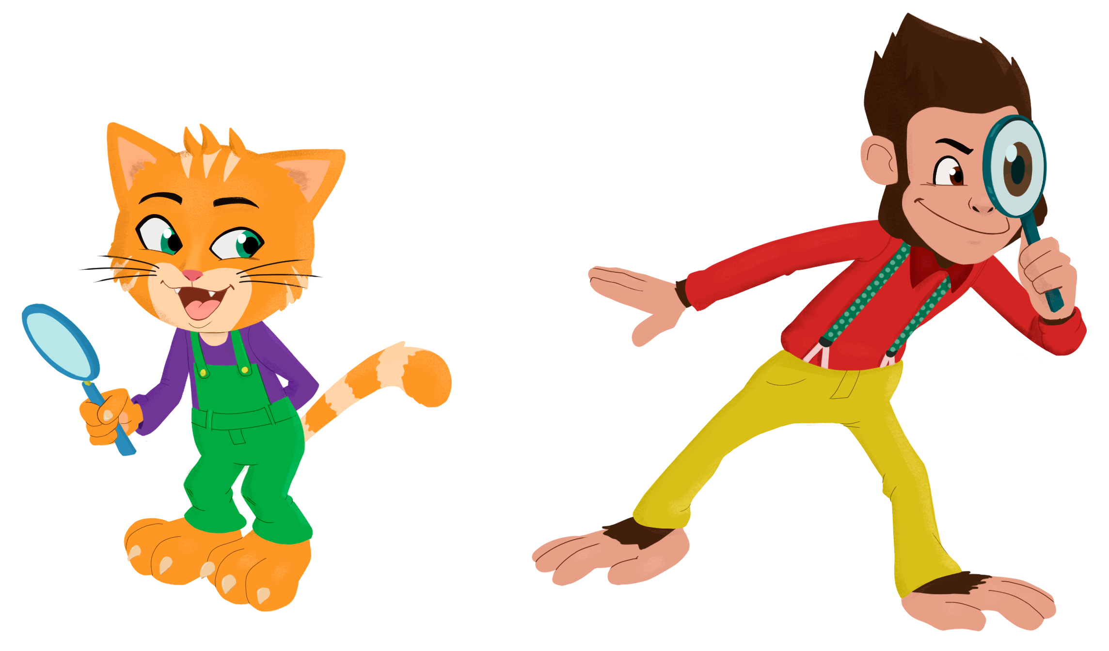 Personajes Max y Jovi